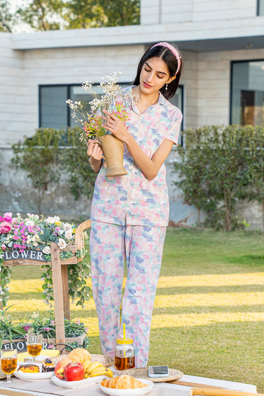 Belleza Lingerie Pastel Paradise Pajama Set