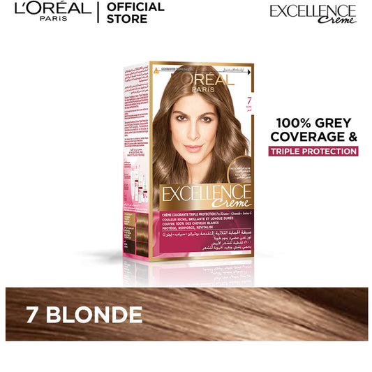 Excellence Creme - 7 Blonde Hair Color RIOS