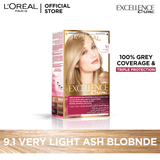 Excellence Creme - 9.1 Very Light Ash Blonde Hair Color RIOS