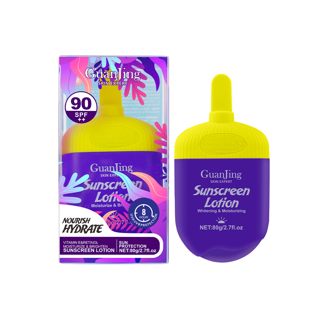 Guanjing SPF90 VE Retinol Sunscreen Lotion 80g