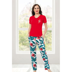 Half Sleeve Pajama Suit - 636 RIOS