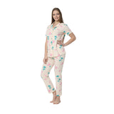 Half Sleeve Pajama Suit - 709 RIOS