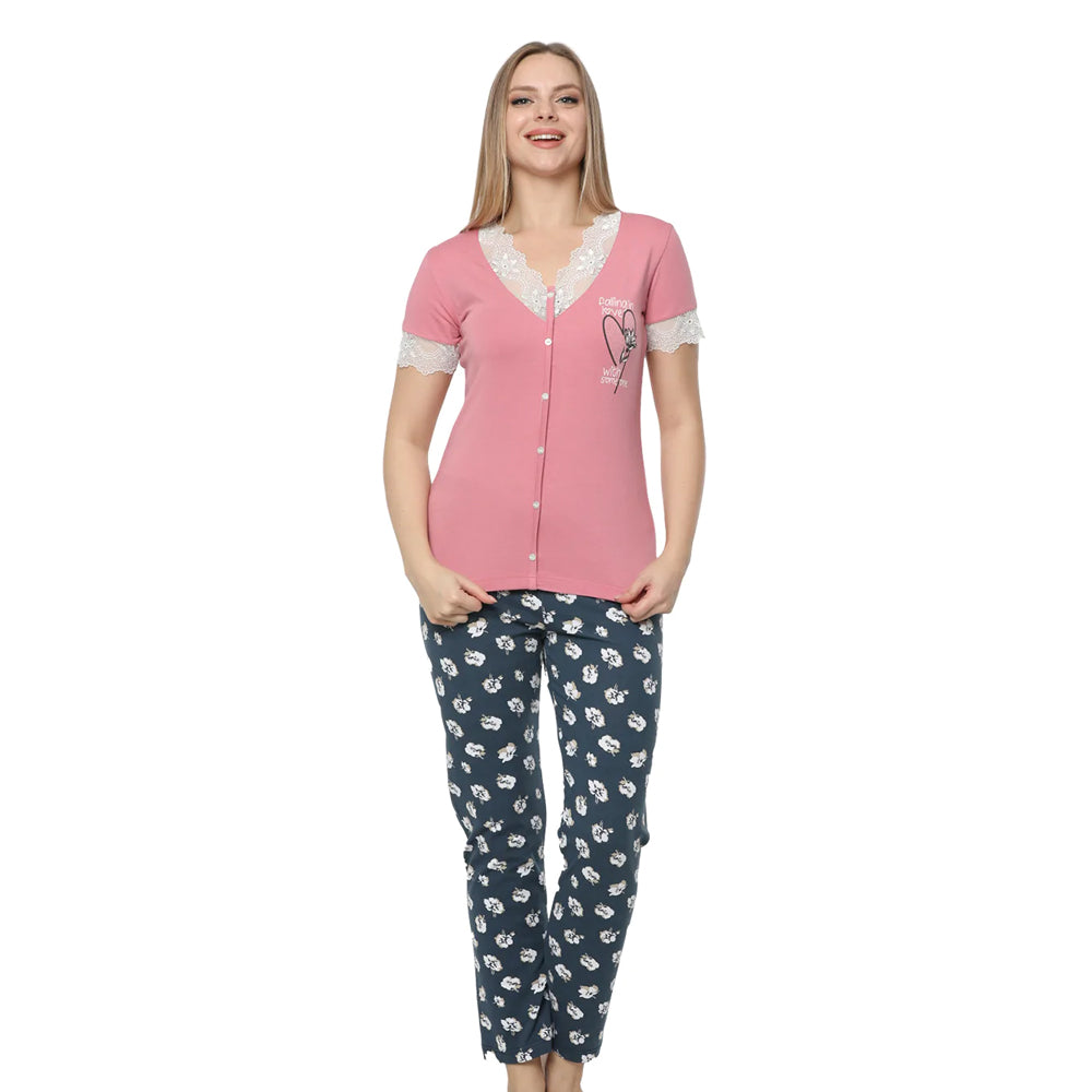 Half Sleeve Pajama Suit - 763 RIOS
