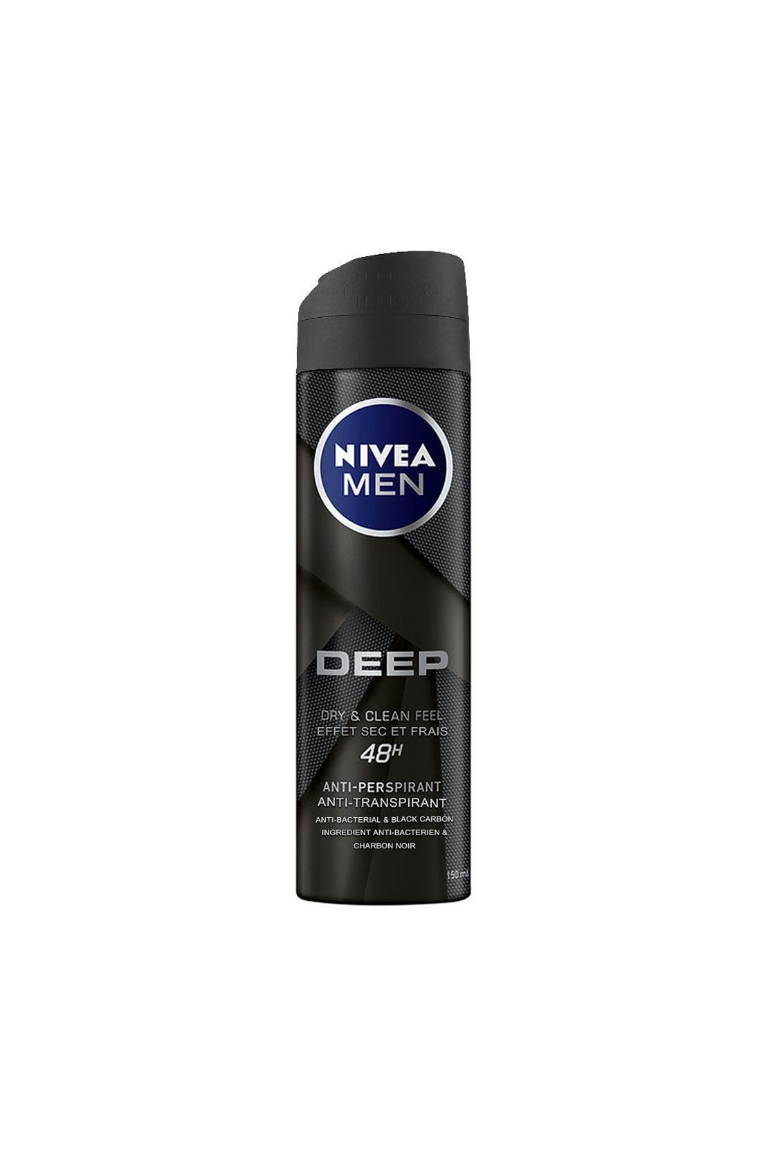 Men Deep Dry & Clean Body Spray 150ml RIOS