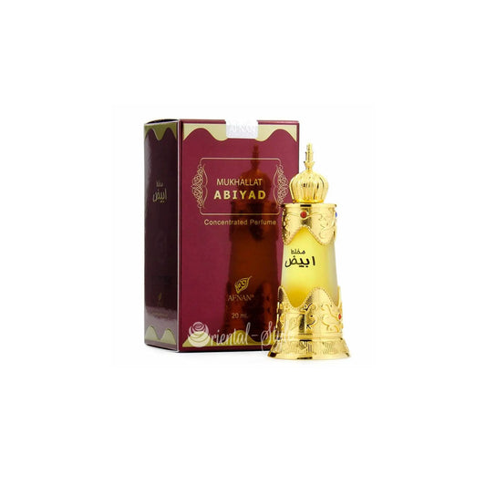 Mukhallat Abiyad Oil Perfume 20ml RIOS