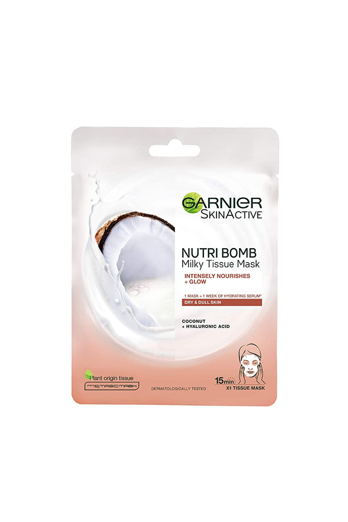 Nutri Bomb+Glow Coconut Milky Mask 28g RIOS
