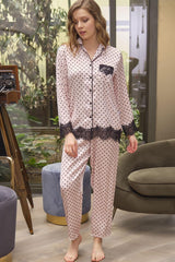 Silk Full Sleeve Pajama Suit  - (MAN9764) RIOS