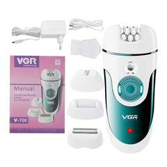 VGR V-700 4 in 1 Women Epilator